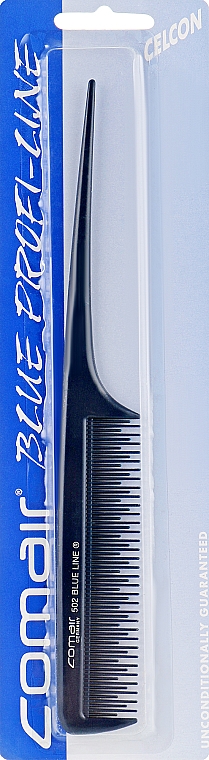 Расческа №502 "Blue Profi Line" с зубьями для тупирования, 20,5 см - Comair