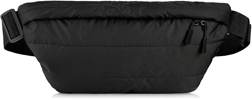 Сумка на пояс дутая, черная "Casual" - MAKEUP Crossbody Bag Black — фото N1