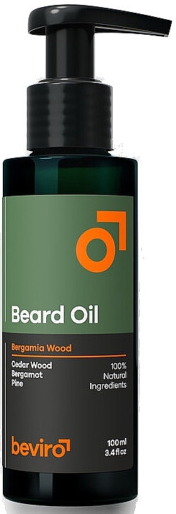 Олія для бороди - Beviro Beard Oil Bergamia Wood — фото N3