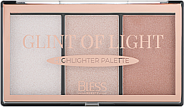 Парфумерія, косметика Палетка хайлайтерів - Bless Beauty Glint Of Light Highlighter Palette *