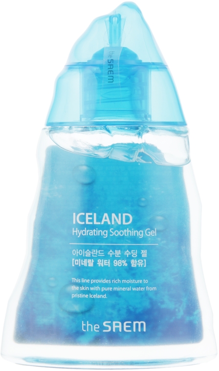Зволожуючий мінеральний гель - The Saem Iceland Hydrating Soothing Gel — фото N1