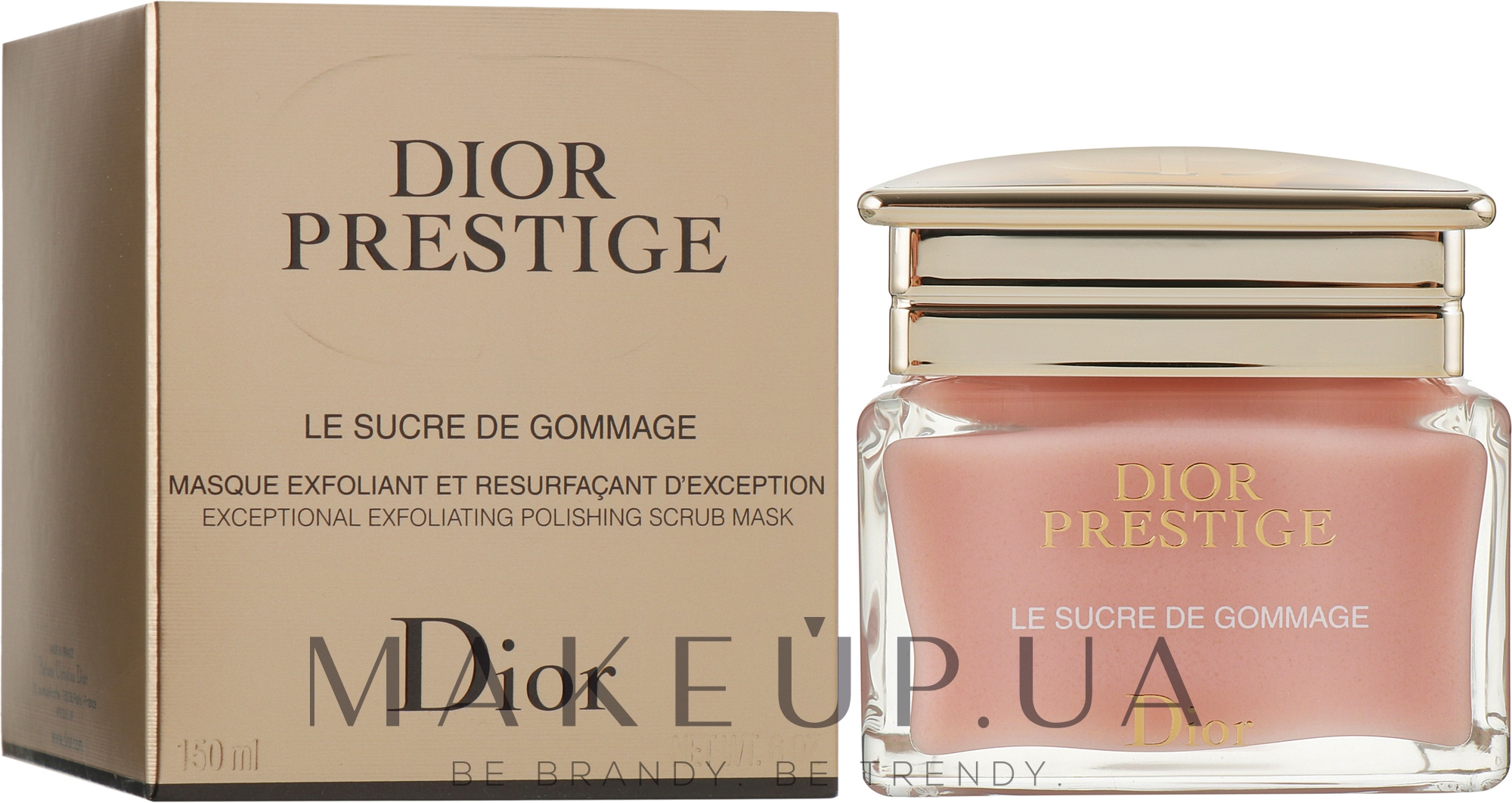 Скраб для обличчя - Dior Prestige Rose Sugar Scrub — фото 150ml