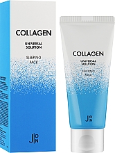 Ночная маска для лица с коллагеном - J:ON Collagen Universal Solution Sleeping Pack — фото N2