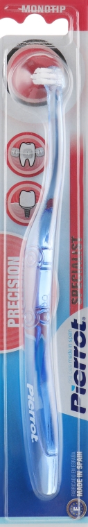 Зубная монопучковая щетка, прозрачно-синяя - Pierrot Specialist Precision Monotip Toothbrush