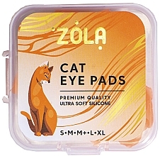 Валики для ламинирования ресниц и бровей, S, M, M+, L, XL - Zola Cat Eye Pads — фото N1