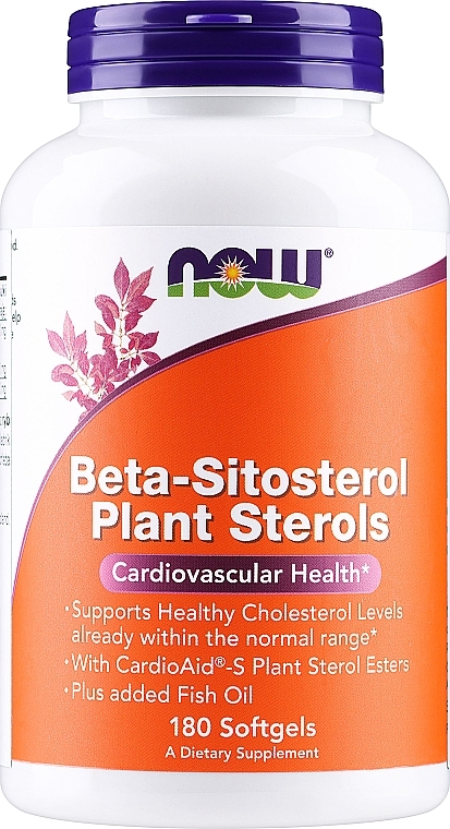 Пищевая добавка "Бета-фитостеролы" - Now Foods Beta-Sitosterol — фото N1