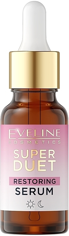 Сыворотка с керамидами и витамином Е - Eveline Cosmetics Super Duet Restoring Serum 5% Ceramides & Vitamin E — фото N1