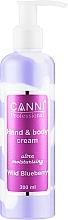 Парфумерія, косметика Крем ультразволожуючий для рук і тіла "Лісові ягоди" - Canni Hand & Body Cream