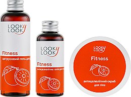 Духи, Парфюмерия, косметика Набор - Looky Look Fitness (sh/gel/100ml + b/oil/60ml + bag)