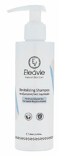 Відновлювальний шампунь для сухого та фарбованого волосся - Olive Spa Eleavie Revitalizing Shampoo For Dry & Colored Hair — фото N1