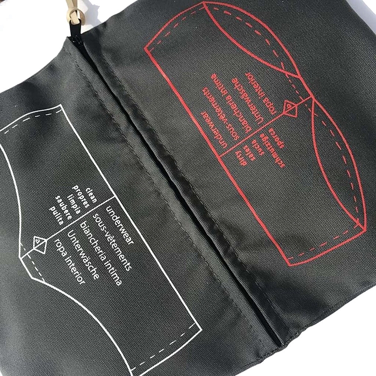 Косметичка для хранения белья - Jao Brand Fresh Pants Travel Bag — фото N3