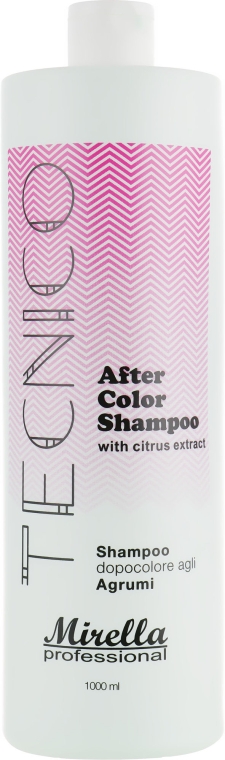 Шампунь после окрашивания с экстрактом цитрусовых - Mirella Professional Tecnico After Color Shampoo — фото N2