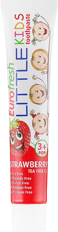 Дитяча зубна паста - Farmasi Eurofresh Strawberry ToothPaste — фото N2