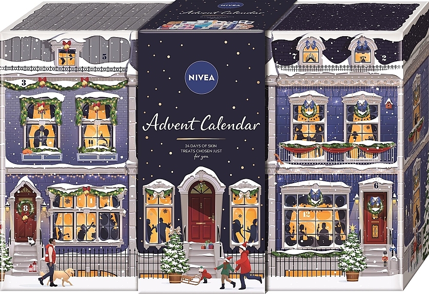 Набір "Адвент-календар", 24 продукти - NIVEA Advent Calendar — фото N1