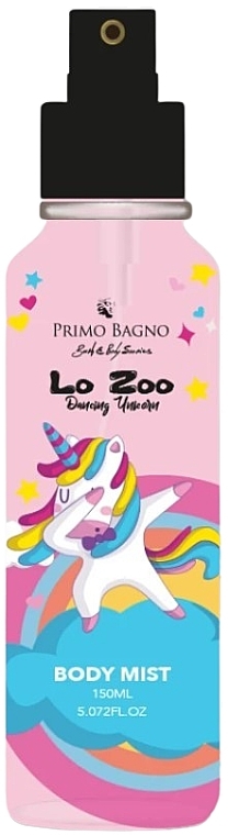 Спрей для тіла - Primo Bagno Lo Zoo Unicorn Body Mist — фото N1