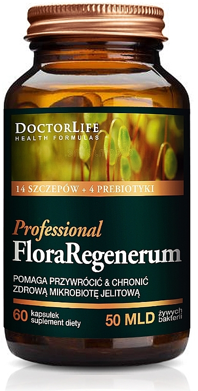 Харчова добавка "Пробіотик" - Doctor Life Flora Regenerum — фото N1