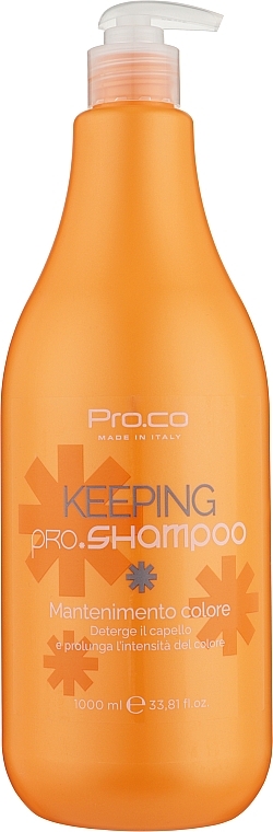 Шампунь для фарбованого волосся - Pro.Co Keeping Shampoo — фото N3