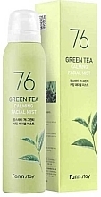 Спрей для лица с зеленым чаем - FarmStay 76 Green Tea Calming Facial Mist — фото N1