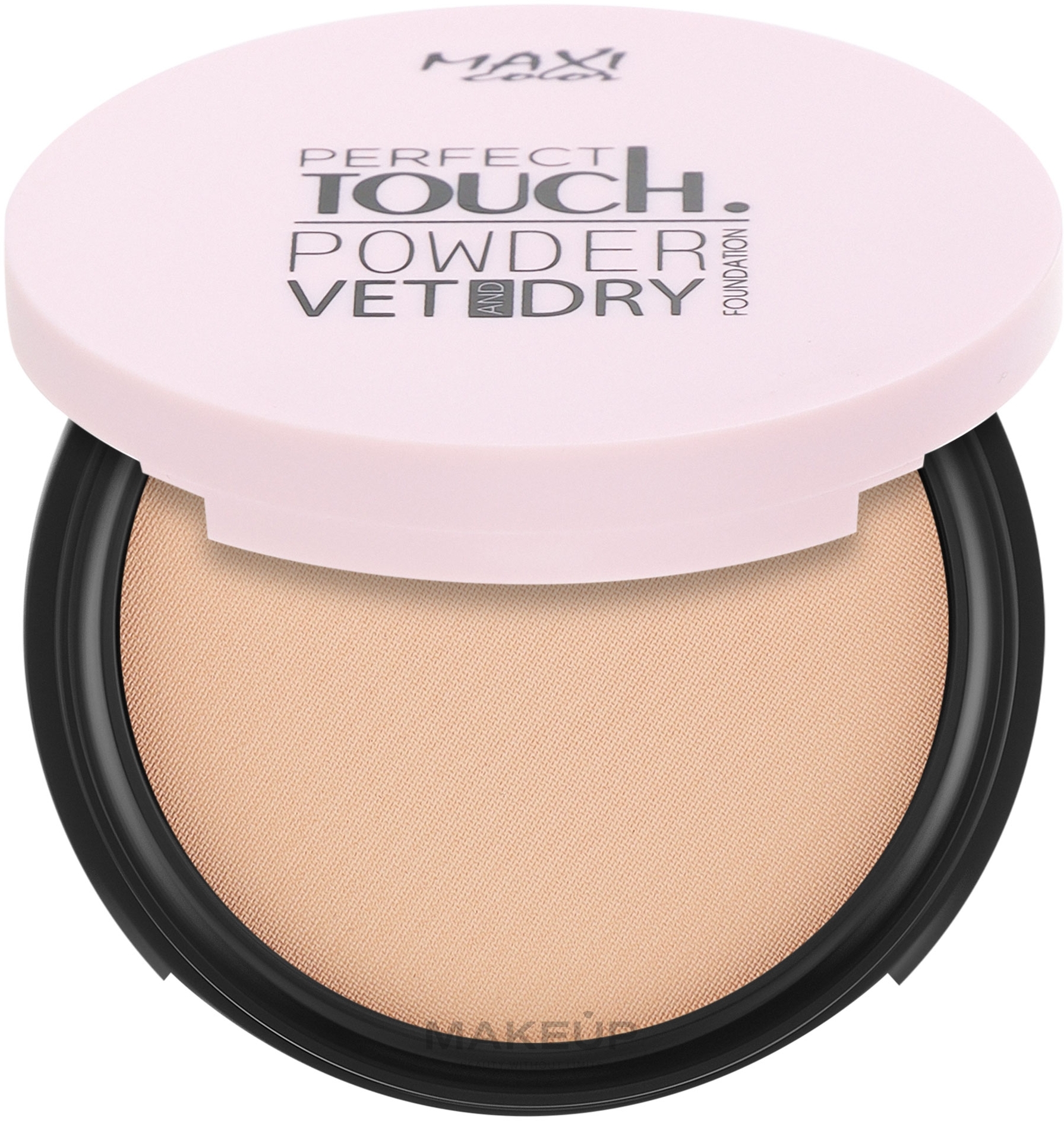 Пудра для обличчя - Maxi Color Perfect Touch Powder Vet And Dry — фото 02