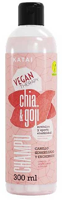 Шампунь для волос - Katai Vegan Therapy Chia & Goji Shampoo — фото N1