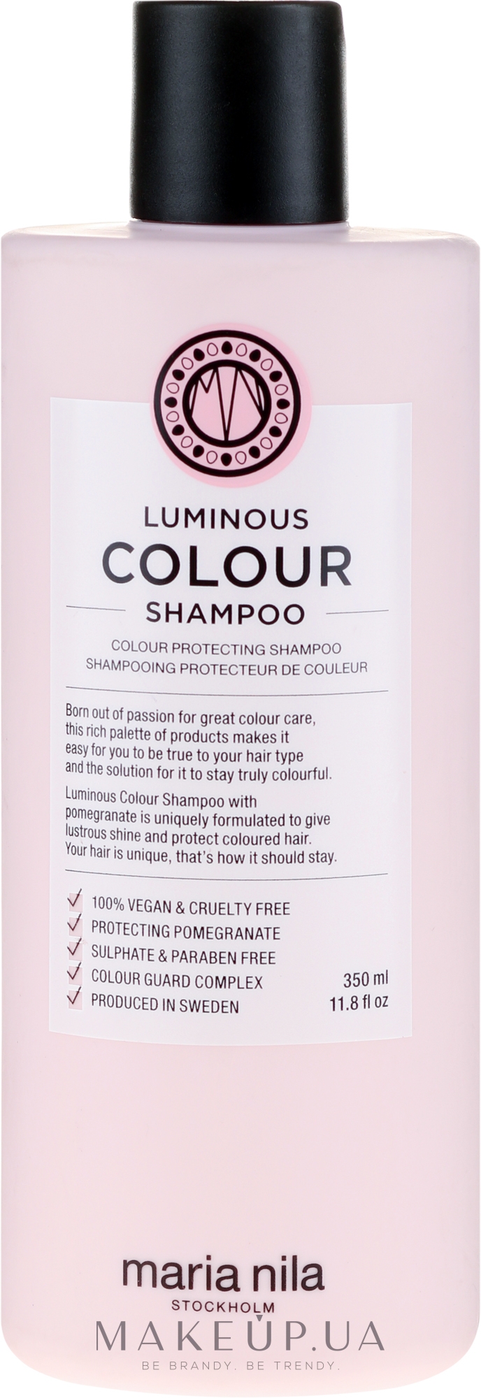 Шампунь для фарбованого волосся - Maria Nila Luminous Color Shampoo — фото 350ml