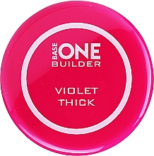 Гель для ногтей - Silcare Base One Thick Violet — фото N1