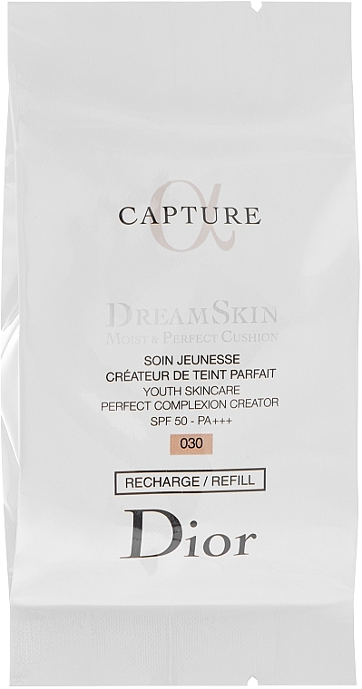 Тональный кушон - Dior Capture Dreamskin Moist & Perfect Cushion (Сменный блок) — фото N1