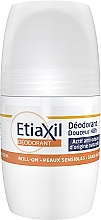 Дезодорант кульковий - Etiaxil Deodorant Gentle Protection 48H Roll-on — фото N1