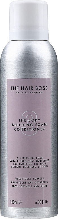 Пенка-кондиционер для волос - The Hair Boss The Body Building Conditioner — фото N1