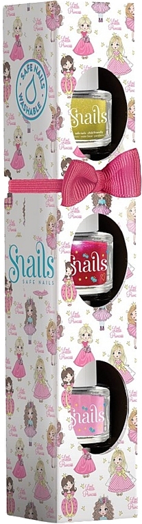 Набор лаков для ногтей - Snails Mini 3 Pack Little Princess (nail/polish/3x5ml)  — фото N1