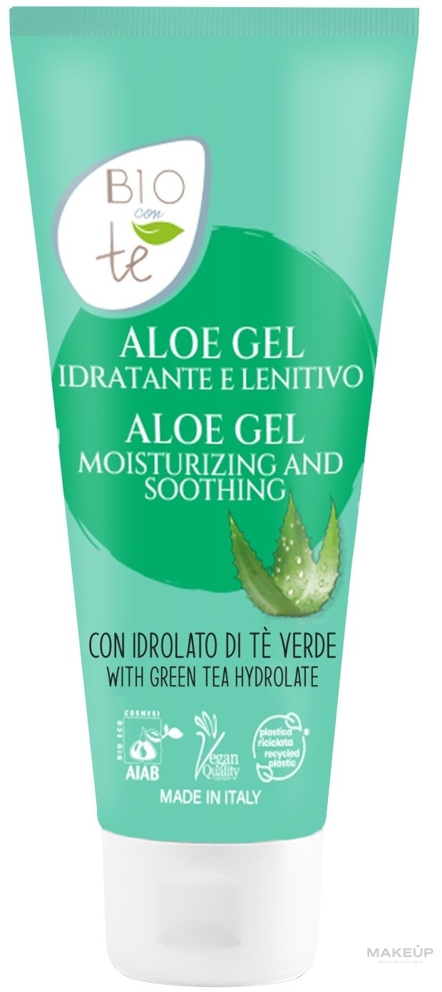 Увлажняющий и успокаивающий гель алоэ для тела - Pierpaoli Biocontè Moisturizing And Soothing Aloe Gel — фото 150ml