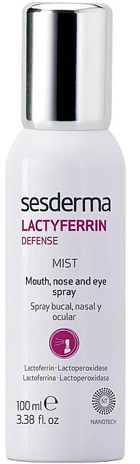 Захисний спрей для обличчя - Sederma Laboratories Lactyferrin Mist Defense — фото N1