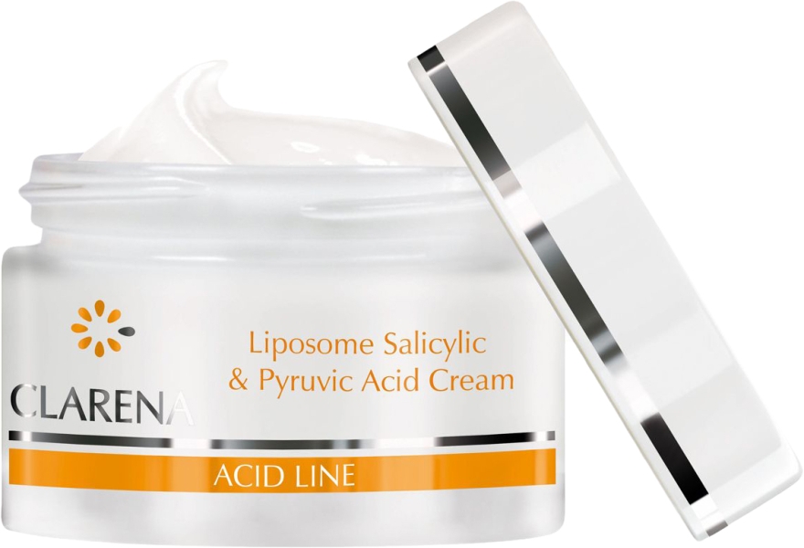Крем з саліциловою і піровиноградною кислотами - Clarena Liposome Pyruvic Salicylic Acid & Cream — фото N2