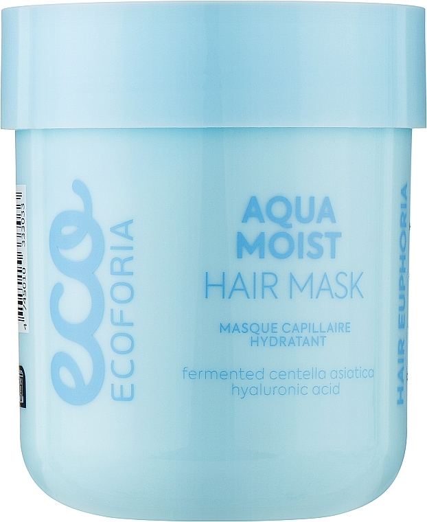Маска для волос - Ecoforia Hair Euphoria Aqua Moist Hair Mask