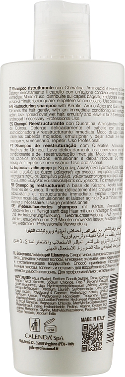 Відновлювальний шампунь - Palco Rygenea Restructuring Shampoo — фото N2