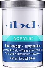 Акриловая пудра, кристально-прозрачная - IBD Flex Powder Crystal Clear — фото N3