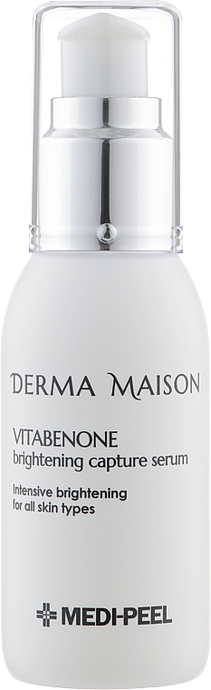 Мультивітамінна освітлювальна сироватка з ідебеноном - Medi-Peel Derma Maison Vitabenone Serum — фото N1