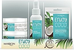 Парфумерія, косметика Набір - Marion Enjoy Coco (milk/150ml + mask/200ml + oil/20ml)