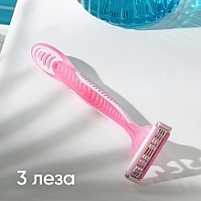 Одноразовые бритвенные станки, 4шт - Gillette Simply Venus 3 Simply Smooth — фото N3