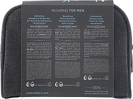 Дорожній набір для чоловіків - Alma K. Recharge Travel Kit For Men (sh/gel/75ml + ash/balm/40ml + sh/balm/40ml + bag) — фото N8