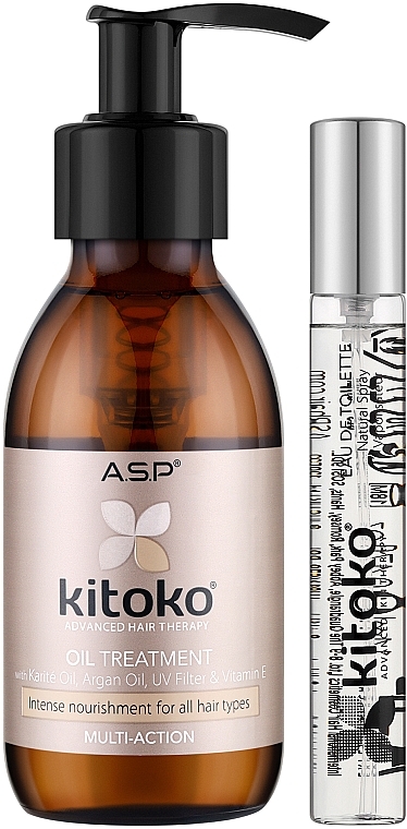 ASP Kitoko - Набір (edt/mini/14ml + oil/115ml) — фото N2