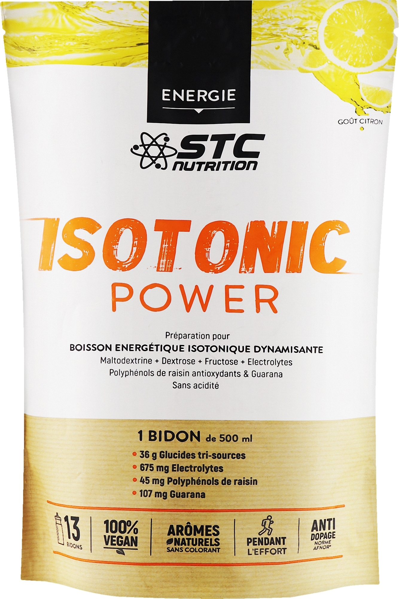 Изотоник со вкусом мяты - STC Nutrition Isotonic Power No Cramp — фото 525g