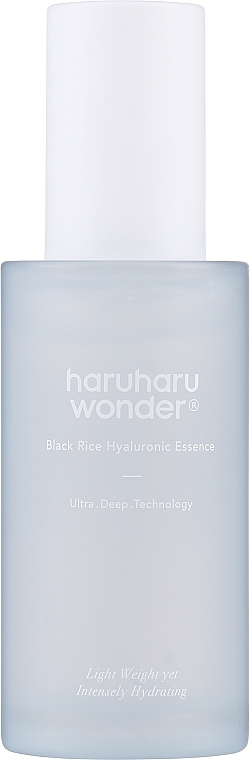 Гіалуронова есенція з екстрактом чорного рису - Haruharu Wonder Black Rice Hyaluronic Essence — фото N1
