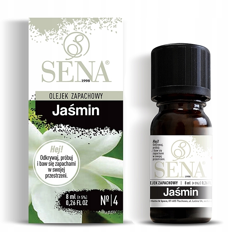 Ароматична олія "Жасмин" - Sena Aroma Oil №4 Jasmine — фото N2