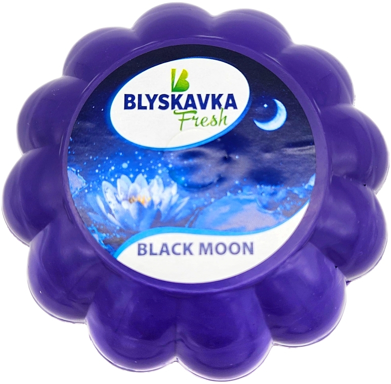 Освіжувач в гелі "Чорний Місяць" - Blyskavka Fresh