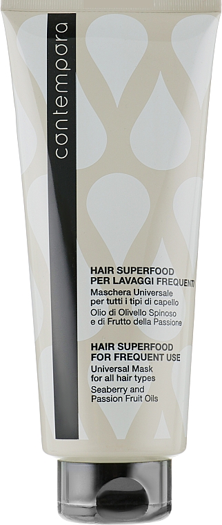 Маска для всех типов волос - Barex Italiana Contempora Frequdent Use Universal Mask