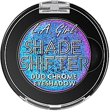 Тени для век - L.A. Girl Shade Shifter Duo Chrome Eyeshadow — фото N2