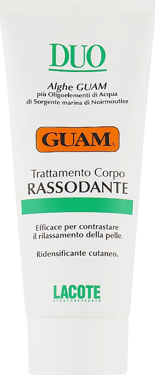 Крем подтягивающий с охлаждающим эффектом - Guam Duo Trattamento Corpo Rassodante — фото N2