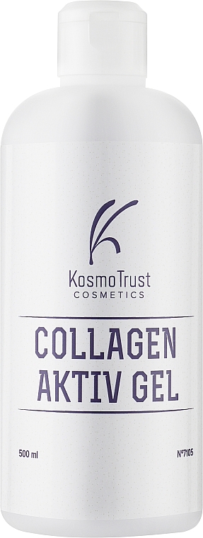 Гель коллагеновый высокой вязкости для аппаратных процедур - KosmoTrust Cosmetics Collagen Aktiv Gel — фото N1