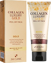 Парфумерія, косметика Золота маска-плівка - 3w Clinic Collagen & Luxury Gold Peel Off Pack